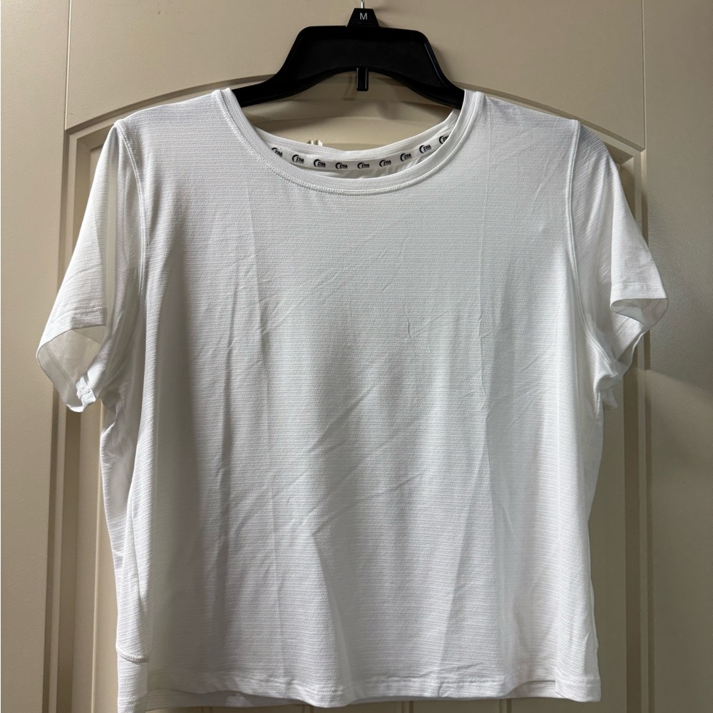 ZYIA White Short Sleeve Women's Tee